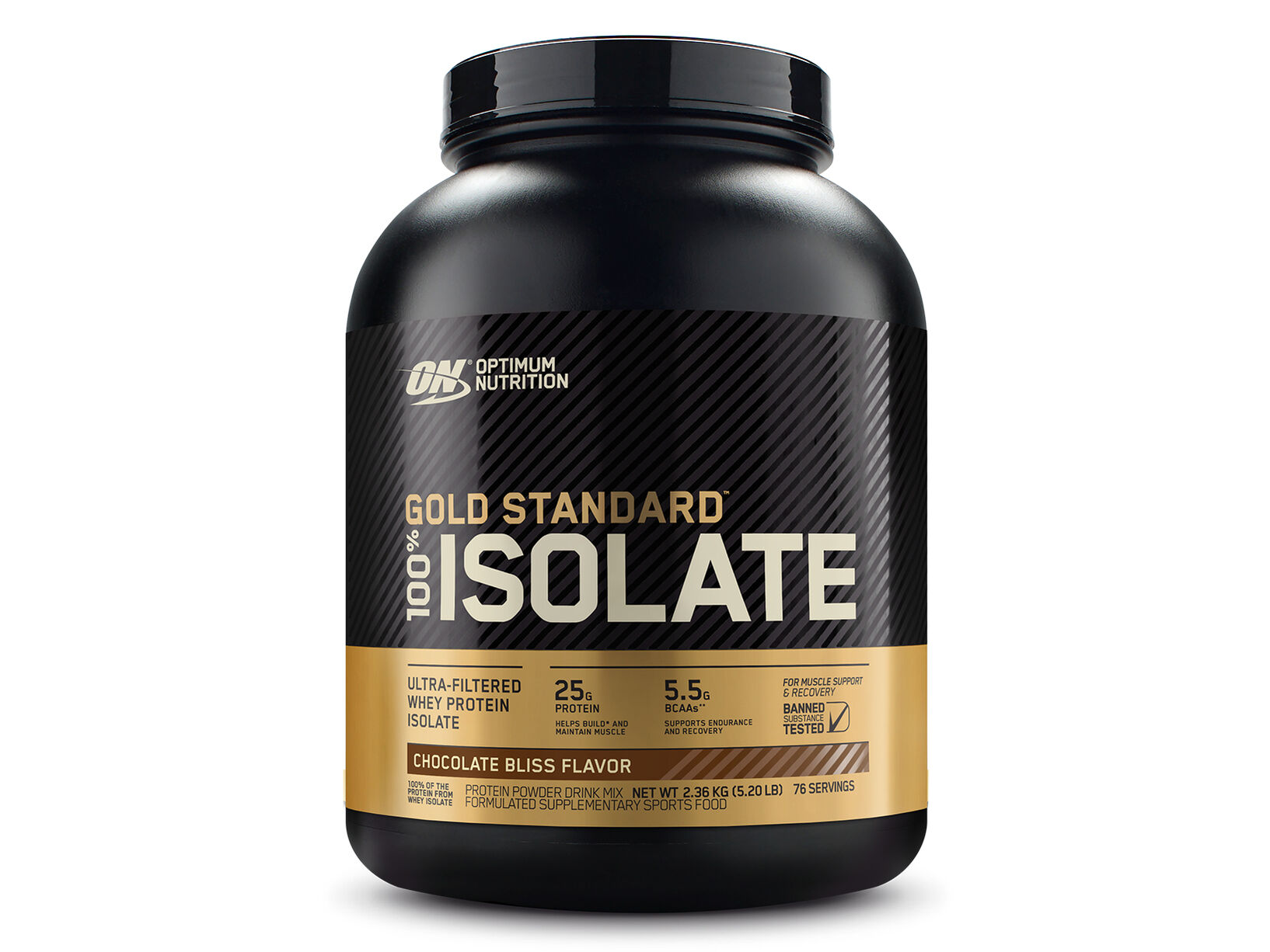 GOLD STANDARD 100% ISOLATE Chocolate Bliss: retailer-supplied image